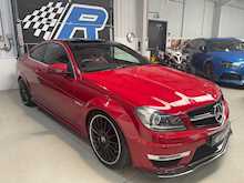 2013/63 MERCEDES C63 AMG COUPE + 5K OPTIONS + PAN ROOF + COMMAND + RED LEATHER