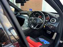 2015/65 MERCEDES C63 AMG SALOON BI-TURBO V8 + RED/BLACK LEATHER + 469BHP