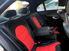2015/65 MERCEDES C63 AMG SALOON BI-TURBO V8 + RED/BLACK LEATHER + 469BHP