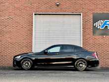 2015/65 MERCEDES C63 AMG SALOON BI-TURBO V8 + RED/BLACK LEATHER + 469BHP
