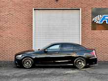 2015/65 MERCEDES C63 AMG SALOON BI-TURBO V8 + RED/BLACK LEATHER + 469BHP