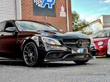 2015/65 MERCEDES C63 AMG SALOON BI-TURBO V8 + RED/BLACK LEATHER + 469BHP