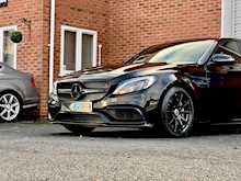 2015/65 MERCEDES C63 AMG SALOON BI-TURBO V8 + RED/BLACK LEATHER + 469BHP