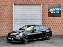 2015/65 MERCEDES C63 AMG SALOON BI-TURBO V8 + RED/BLACK LEATHER + 469BHP