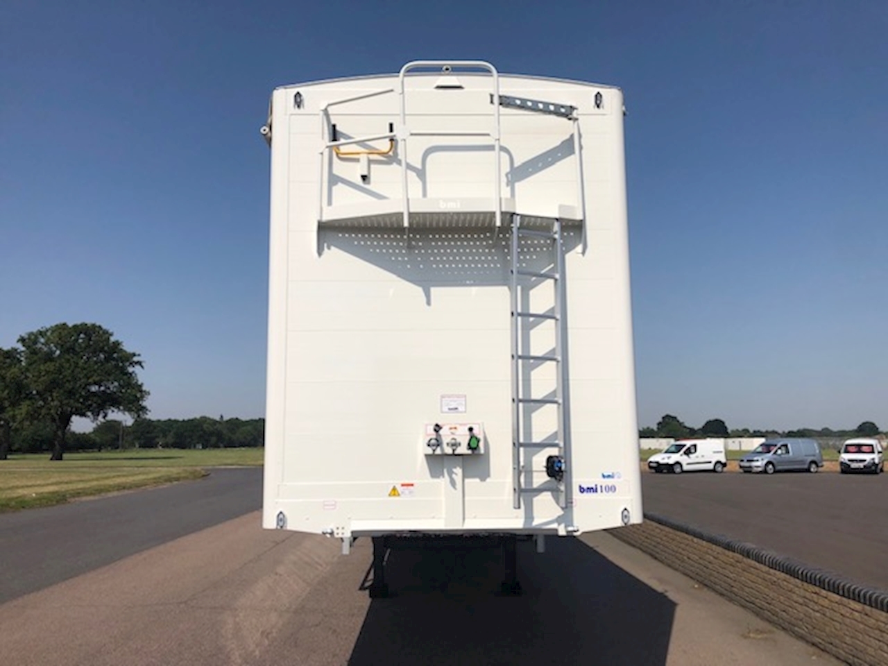 Used 2019 Bmi Walking Floor 130yd Bulk Trailer Floor Trailer For
