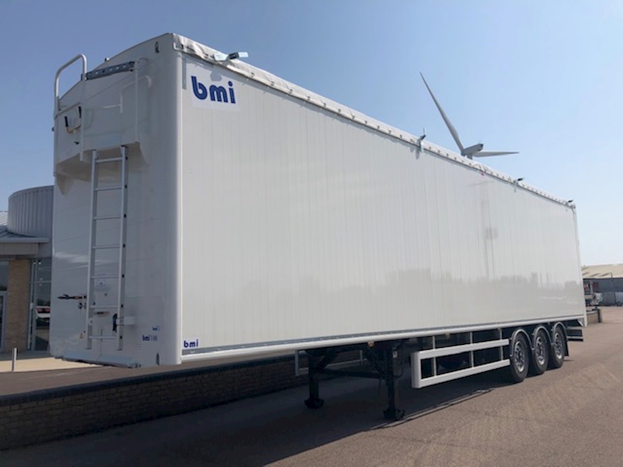 Used 2019 Bmi Walking Floor 130yd Bulk Trailer Floor Trailer For