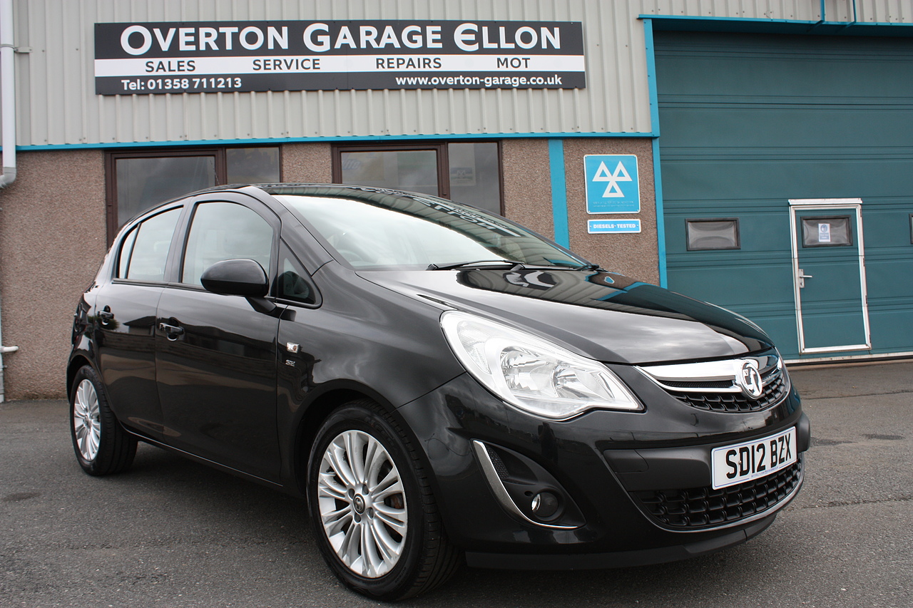 Used 12 Vauxhall Corsa Se For Sale U106 Overton Garage Ellon
