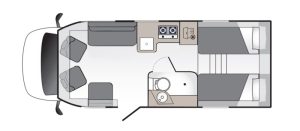Coachman Sportivo 565 2027 Motorhome Floorplan