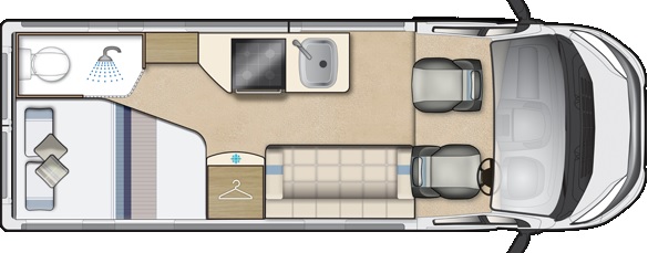Autosleeper Kingham 2014 Floorplan