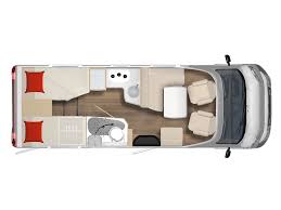 Burstner B66  690TD 2025 Motorhome Floorplan