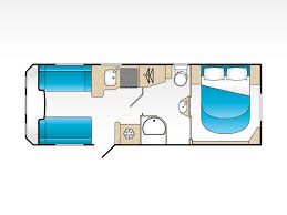 Coachman Laser Xcel 850 2024 Caravan Floorplan