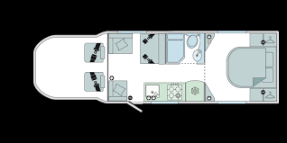 Bailey Autograph 79-4 2019 Motorhome Floorplan