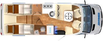 Hymer BMC-T 680 2023 Motorhome Floorplan