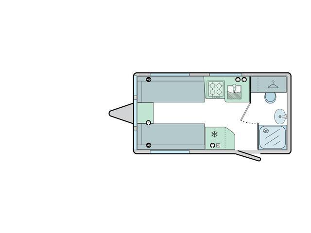 Swift Challenger 480 2024 Caravan Floorplan