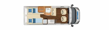 Hymer Yellowstone 2021 Campervan Floorplan