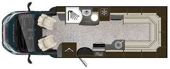 Autotrail Apache 634 2019 Motorhome Floorplan