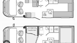 Swift Escape 674 2021 Motorhome Floorplan