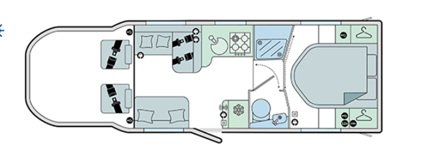 Bailey Autograph IV 79-4i 2026 Motorhome Floorplan