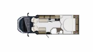 Autotrail Imala 730 Hi-line 2018 Motorhome Floorplan