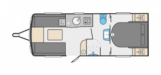 Swift Challenger 560 SE 2024 Caravan Floorplan