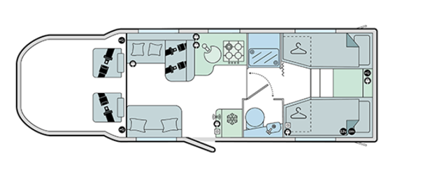 Bailey Autograph IV 79-4T 2026 Motorhome Floorplan