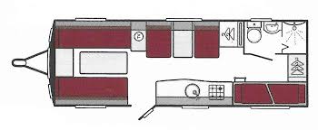 Swift Archway Maidwell SR 2016 Caravan Floorplan