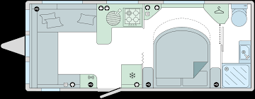 Bailey Pegasus Grande Black Edition Bologna 2026 Caravan Floorplan