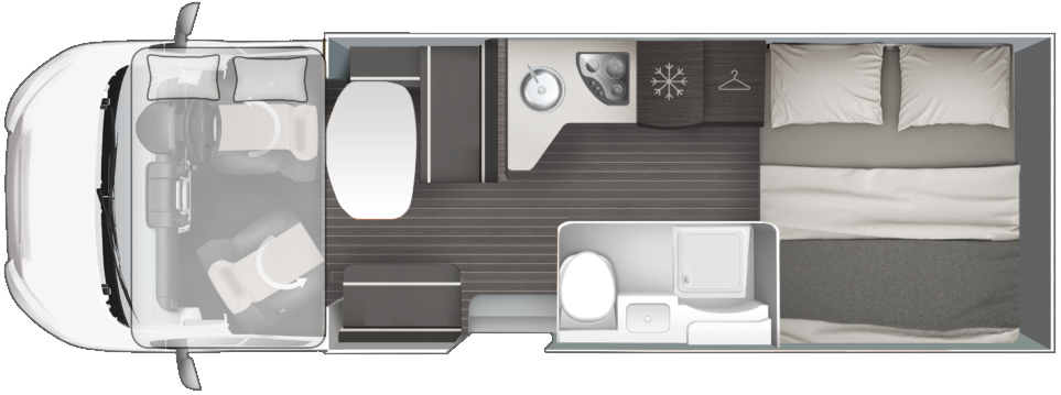 Rollerteam Zefiro 2025 Sport Floorplan