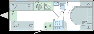 Bailey Unicorn Deluxe Cabrera 2026 Caravan Floorplan