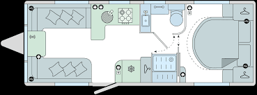 Bailey Alicanto Grande Deluxe Porto 2026 Caravan Floorplan