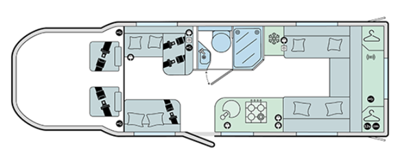 Bailey Autograph IV 81-5 2026 Motorhome Floorplan