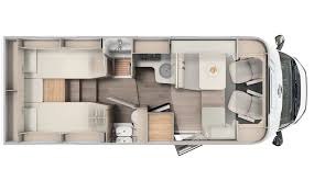 Carado T447 Edition 24  Motorhome Floorplan