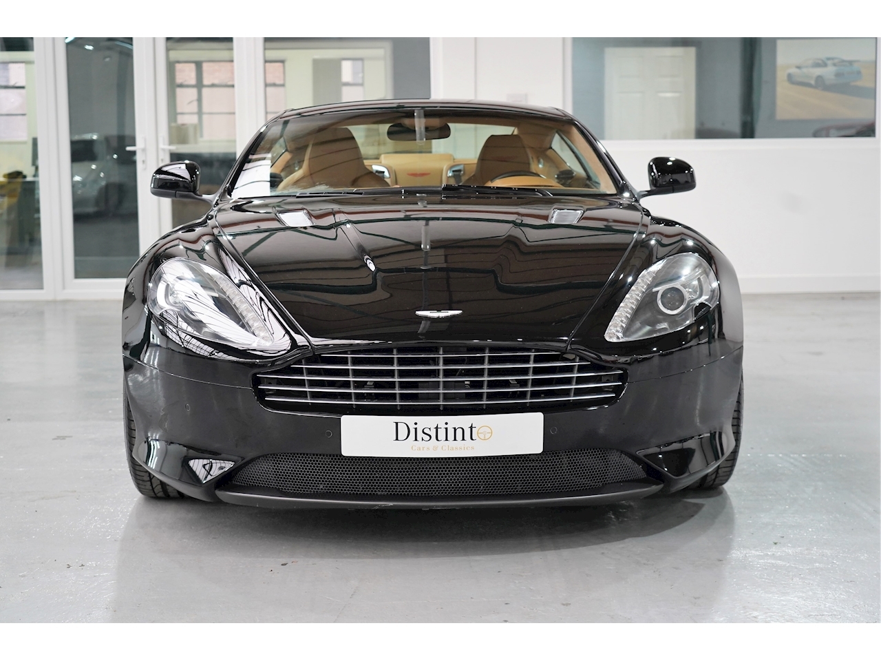 2012 Aston Martin Virage 6.0 V12 Coupe - Jet Black / Tan - Left Hand Drive (LHD)
