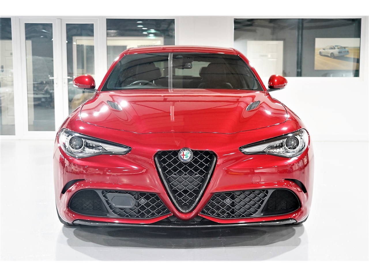 2017 Alfa Romeo Giulia Quadrifoglio 2.9 V6 510 Hp - Competizione Red - 850 Miles - Hpi Clear
