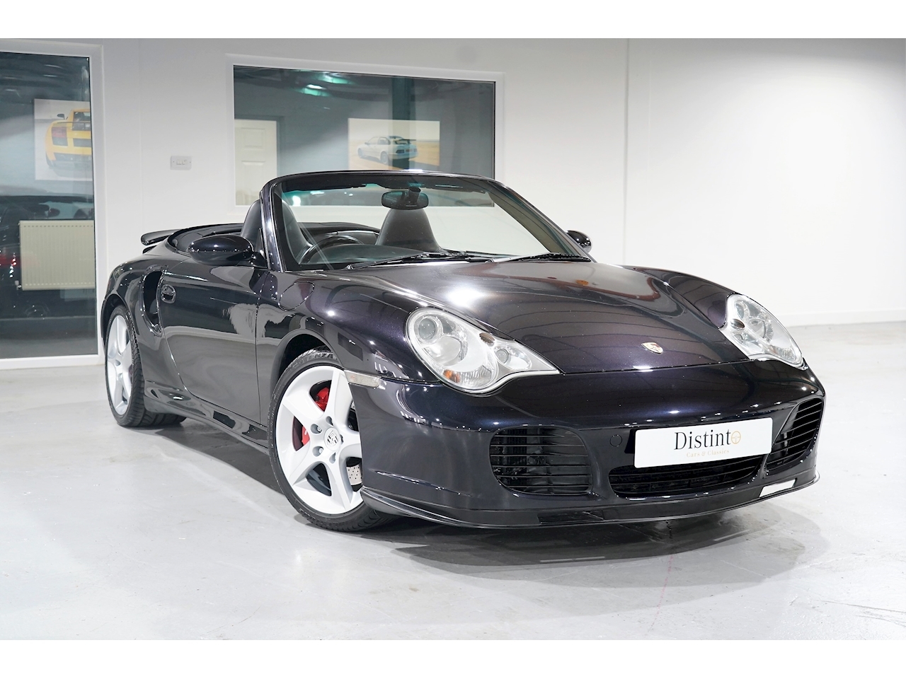 Used 2003 Porsche 2003 Porsche 911 996 Turbo  Tiptronic S Cabriolet -  Basalt Black - X50 Performance Pack For Sale in West Midlands | Distinto  Collection Limited