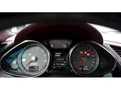 Audi 2009 Audi R8 V8 4.2 Quattro - Ibis White - Carbon - Left Hand Drive (LHD)