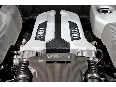 Audi 2009 Audi R8 V8 4.2 Quattro - Ibis White - Carbon - Left Hand Drive (LHD)