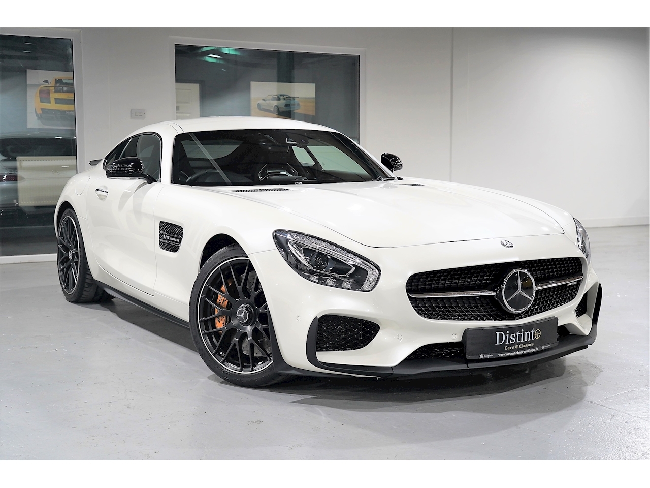 2015 Mercedes Benz AMG GTS - Pearl White - Edition 1 Styling - Big Spec