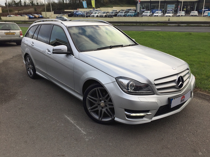 Mercedes-Benz 2.1 C220 CDI BlueEfficiency AMG Sport Plus Estate 5dr Diesel G-Tronic+ Euro 5 (s/s) (170 ps)