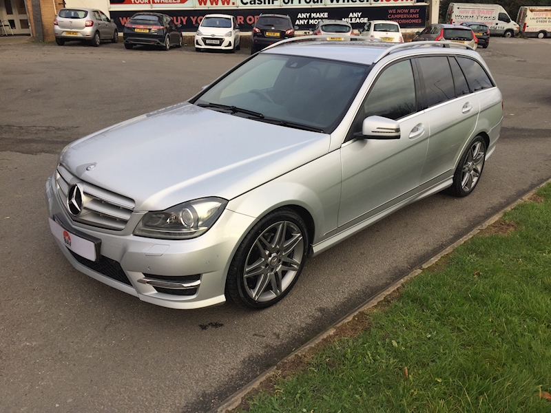 Mercedes-Benz 2.1 C220 CDI BlueEfficiency AMG Sport Plus Estate 5dr Diesel G-Tronic+ Euro 5 (s/s) (170 ps)