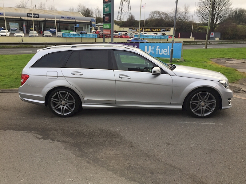 Mercedes-Benz 2.1 C220 CDI BlueEfficiency AMG Sport Plus Estate 5dr Diesel G-Tronic+ Euro 5 (s/s) (170 ps)