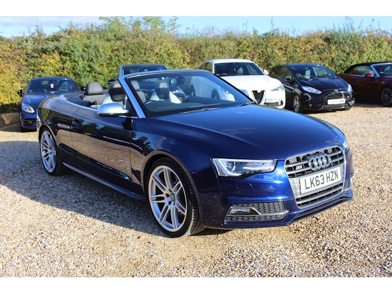 Used 2013 Audi S5 3.0 TFSI Convertible 2dr Petrol S Tronic quattro (199