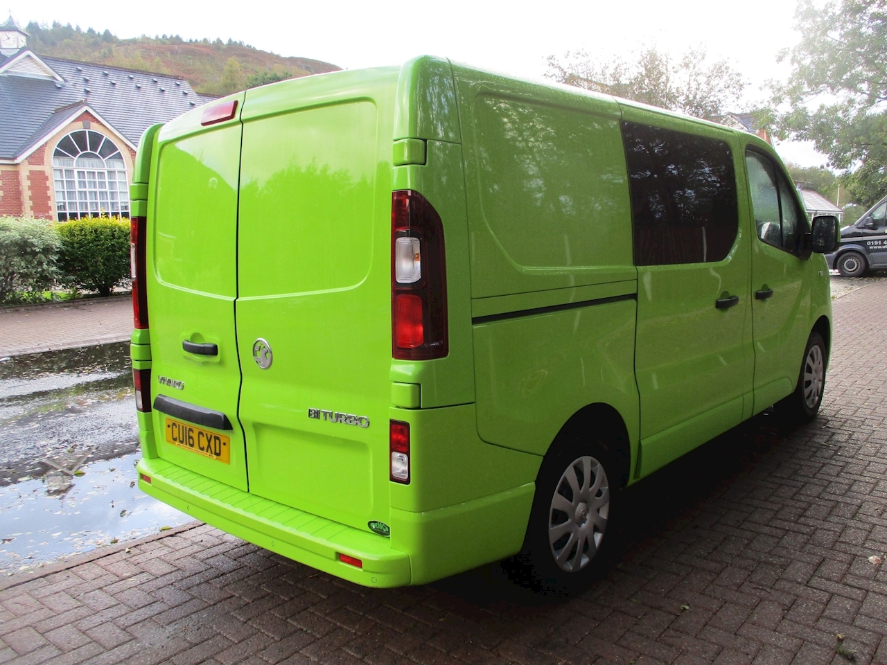 Green van hot sale for sale