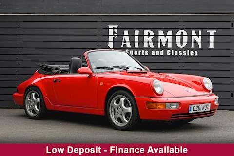 Porsche 911 (964) 3.6 Carrera 4 Cabriolet Manual - Guards Red