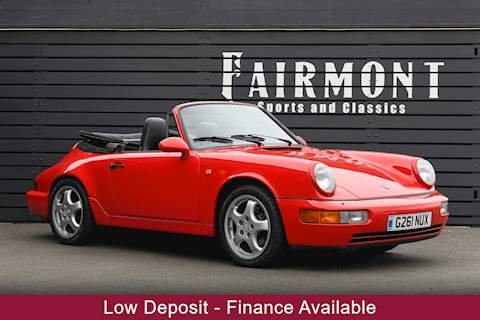 Porsche 911 (964) 3.6 Carrera 4 Cabriolet Manual - Guards Red