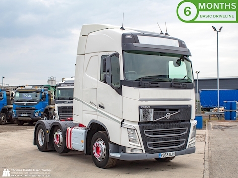 One used Volvo FH 460 6x2 Globetrotter Tractor Unit