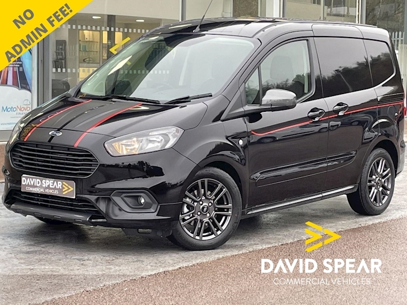 Ford Transit Courier TDCI 100ps Sport EURO 6 With Air Con & Alloys IN STOCK 1.5 5dr Panel Van Manual Diesel