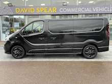 Renault Trafic Dci 145ps Black Edition With "Sport Pack" L2 H1 LWB With Sat Nav, Rev Cam, Air Con & Alloys 2.0 5dr Panel Van Manual Diesel