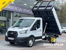 Ford Transit TDCI 130ps Tipper 6 Speed EURO 6 Alloy Body With Del Miles & Twin Rear Wheels 2.0 2dr Tipper Manual Diesel