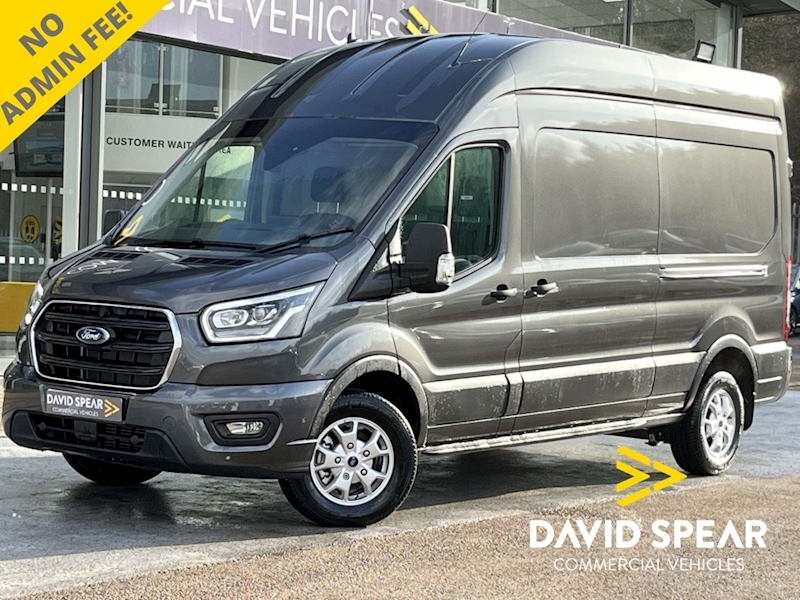 Ford Tdci 130ps 350 EcoBlue MHEV Limited L3 H3 Lwb High Roof with Air Con & Alloy Wheels 2.0 5dr Panel Van Manual Diesel